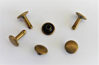 Buy H810-10mm SOLID BRASS RIVET - AB FINISH | RIVETS - STUDS | GDL ...